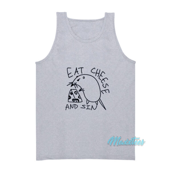 Eat Cheese And Sin Tank Top