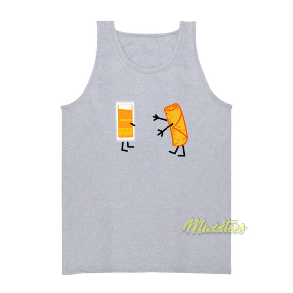 Egg Roll and Duck Sauce Tank Top