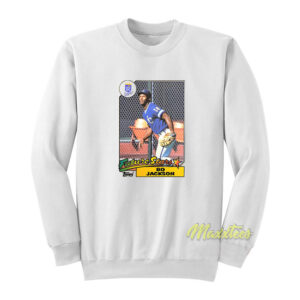 1987 Topps Future Stars Bo Jackson Sweatshirt