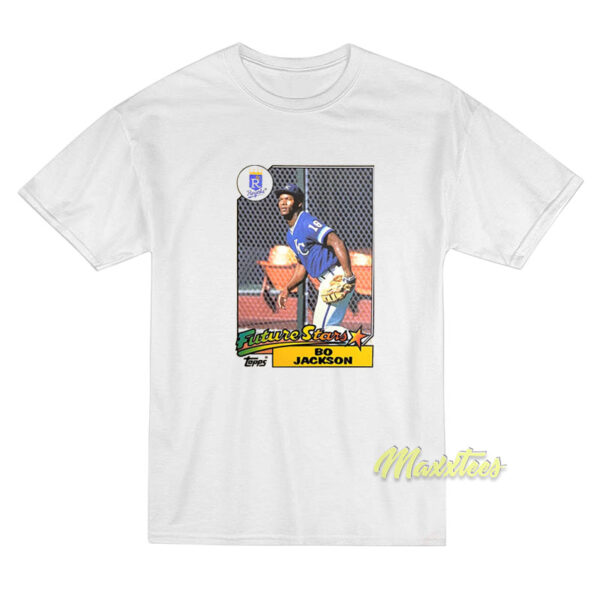 1987 Topps Future Stars Bo Jackson T-Shirt