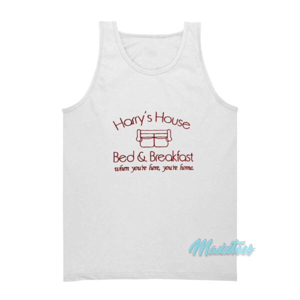 Harry Styles Harry's House Bed And Breakfast Tank Top