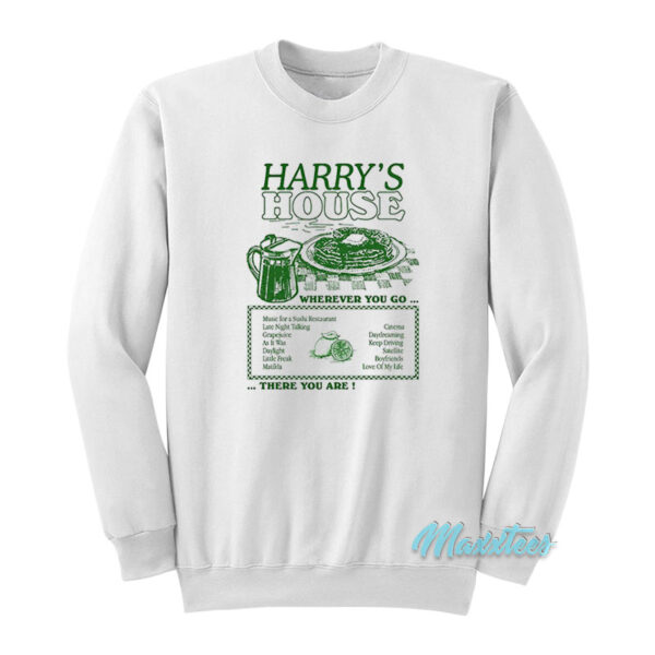 Harry Styles Harry's House Wherever You Go Sweatshirt