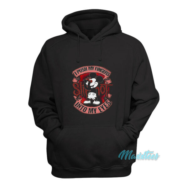 Slipknot I Push My Fingers Into My Eyes Mickey Mouse Hoodie