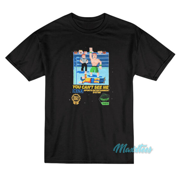 John Cena 8-Bit Retro T-Shirt