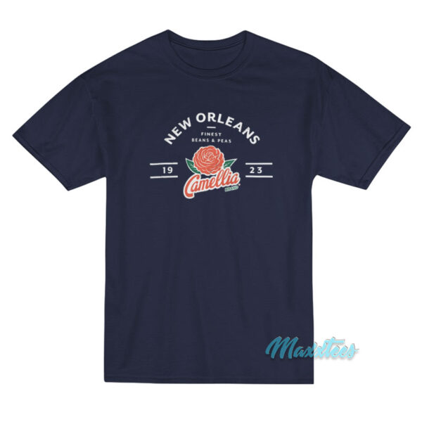 New Orleans Finest Beans And Peas Camellia T-Shirt