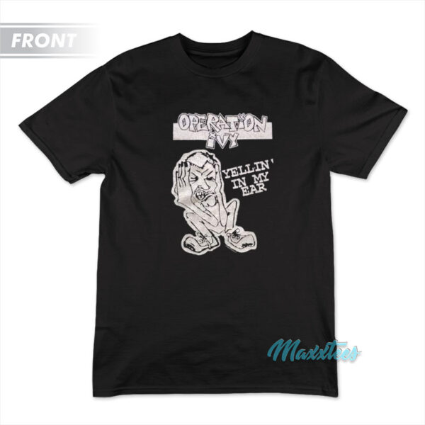 Operation Ivy Yellin In My Ear Lookout Records T-Shirt