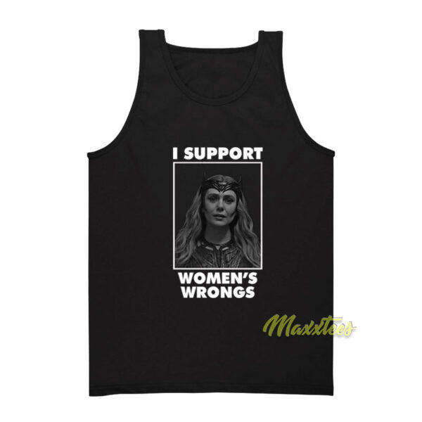 Scarlet Witch I Support Women's Wrongs Tank Top