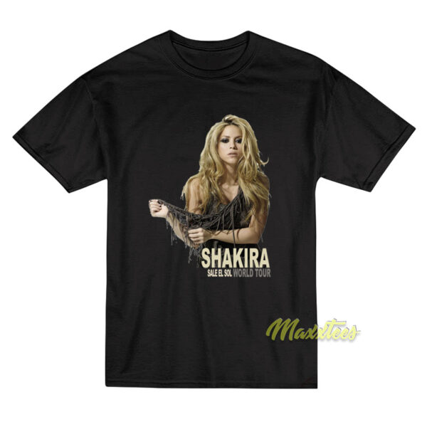 Shakira Sale El Sol Tour T-Shirt