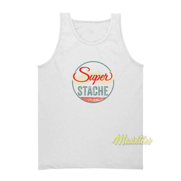 Super Stache Logo Tank Top