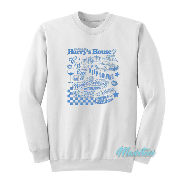 Harry Styles Welcome To Harry's House Sweatshirt