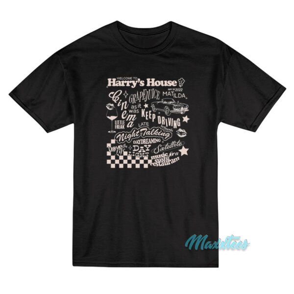 Harry Styles Welcome To Harry's House T-Shirt