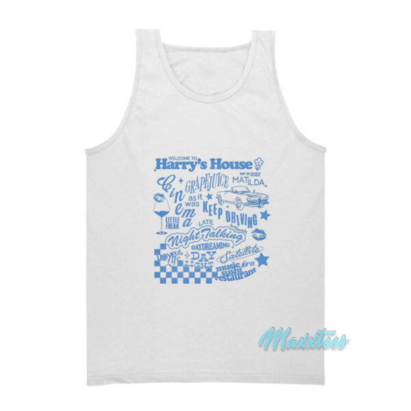 Harry Styles Welcome To Harry's House Tank Top