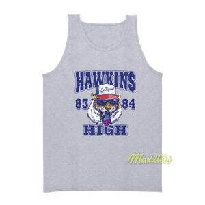 1983 84 Hawkins High School Tigers Tank Top