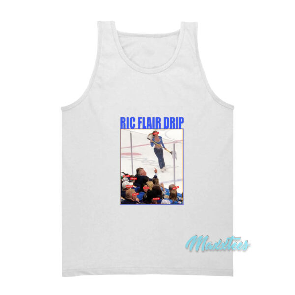 Brett Hull Ric Flair Drip Tank Top