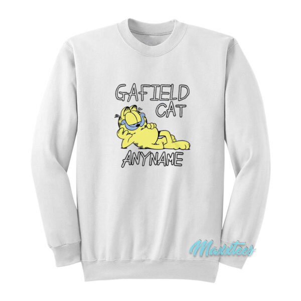 Garfield Cat Anyname Sweatshirt