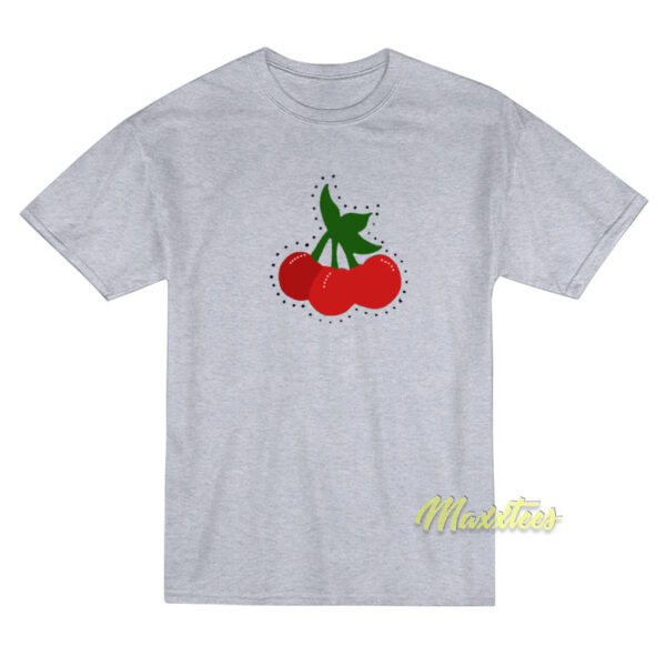 Harry Styles Bedazzled Cherry T-Shirt