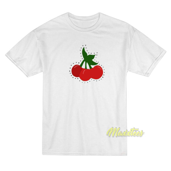 Harry Styles Bedazzled Cherry T-Shirt
