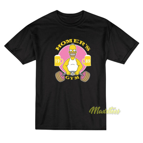 Homer Simpson Gym T-Shirt