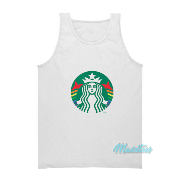 Starbucks Pride Logo Tank Top