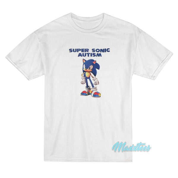 Sonic Say Fucks Autism T-Shirt