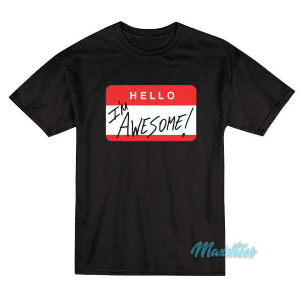 The Miz Hello I'm Awesome T-Shirt
