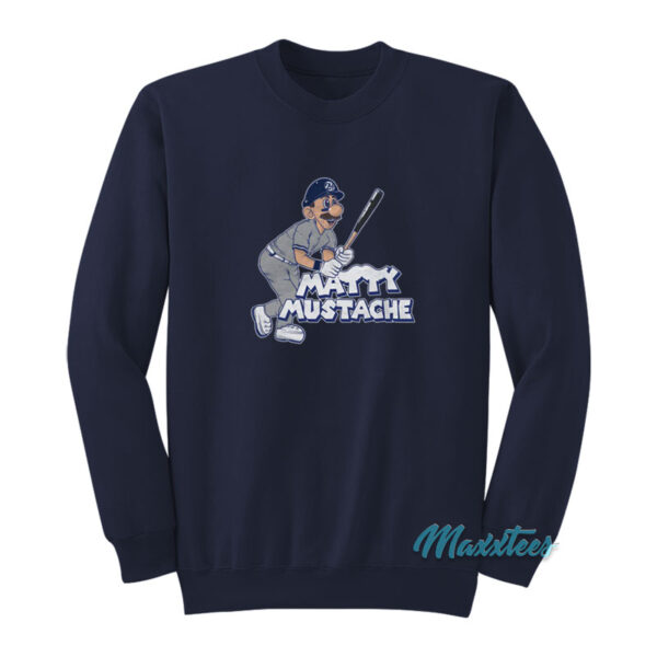 Super Mario Matty Mustache Sweatshirt