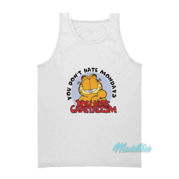 You Don't Hate Mondays Garfield Tank Top