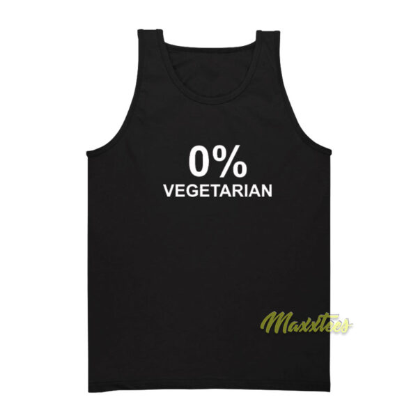 0% Zero Percent Vegetarian Tank Top