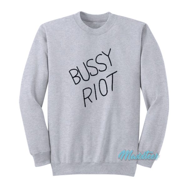 Aaron Paul Bussy Riot Sweatshirt