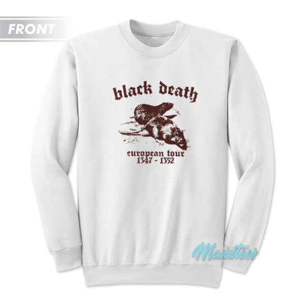 Black Death European Tour Long Live Death Sweatshirt