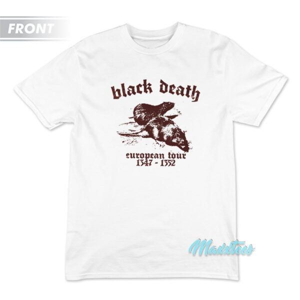 Black Death European Tour Long Live Death T-Shirt