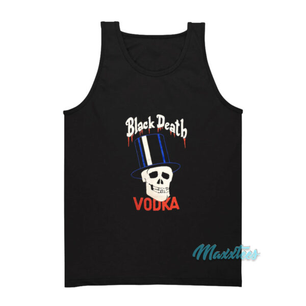 Black Death Vodka Slash Gun N Roses Tank Top