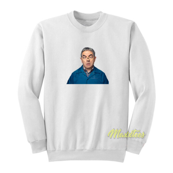 Man Vs Bee Rowan Atkinson Sweatshirt