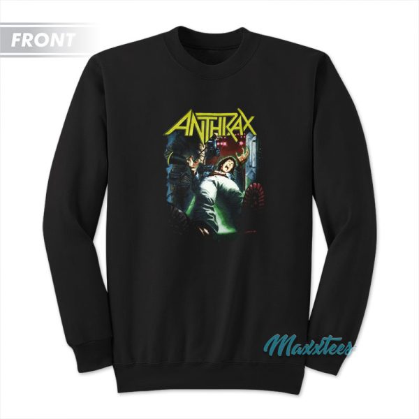 Mikey Way Anthrax Spreading The Disease Sweatshirt