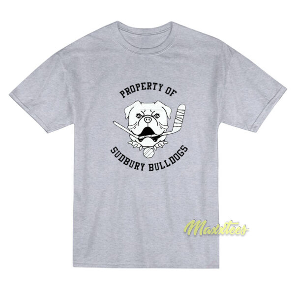 Property Of Sudbury Bulldogs T-Shirt