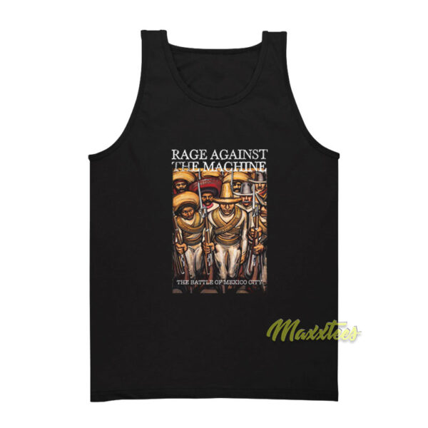 Rage Against The Machine The Battle of Mexico Tank Top