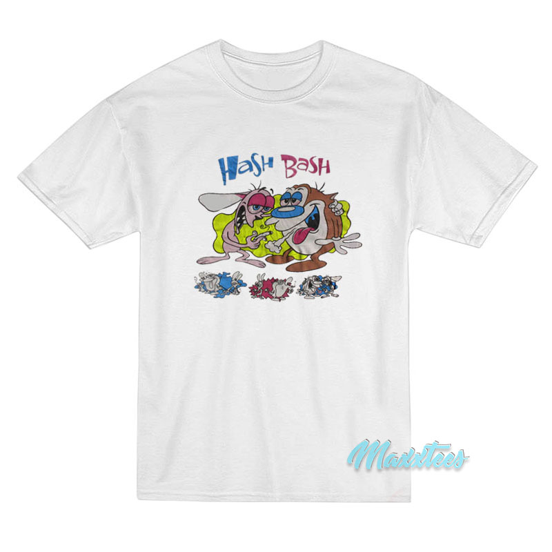 Ren And Stimpy Hash Bash T-Shirt - Maxxtees.com