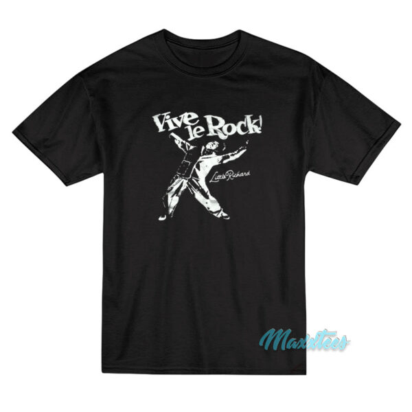 Sid Vicious Vive Le Rock Little Richard T-Shirt