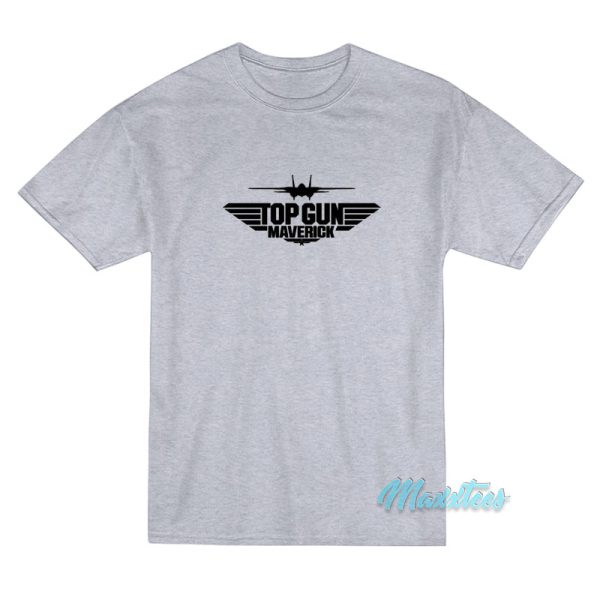 Tom Cruise Top Gun Maverick Logo T-Shirt