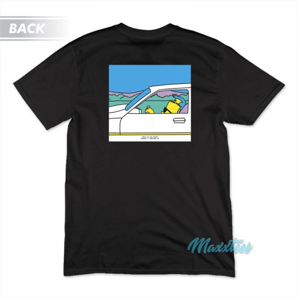 Bart Simpson Driving Scenic T-Shirt