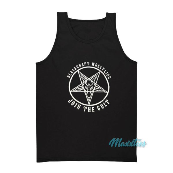 Blackcraft Wrestling Join The Cult Logo Tank Top