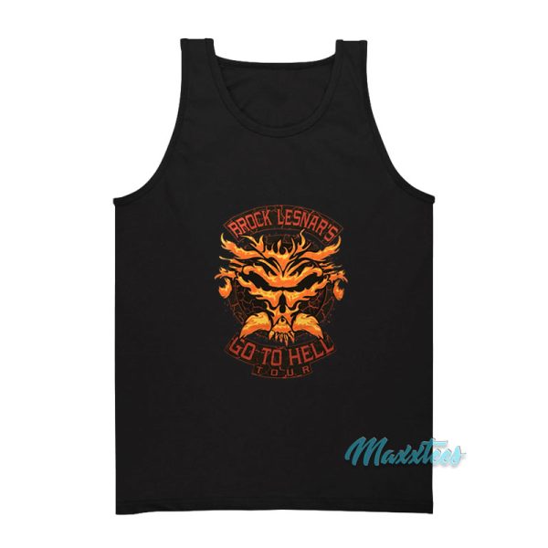 Brock Lesnar's Go To Hell Tour Tank Top