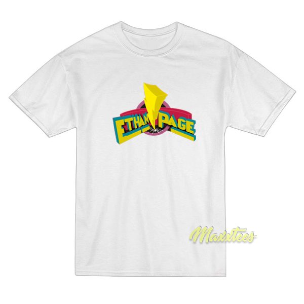Ethan Page Power Rangers T-Shirt