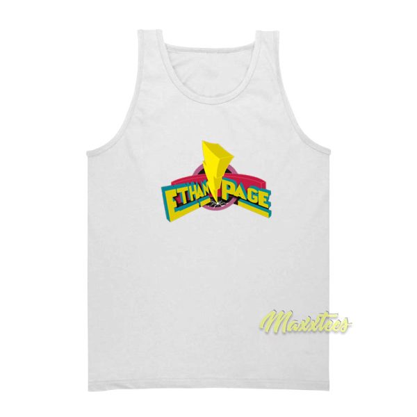 Ethan Page Power Rangers Tank Top