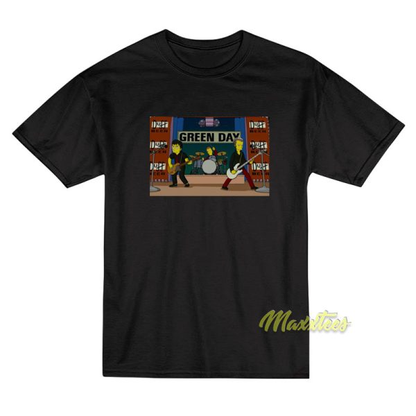 Green Day Los Simpsons T-Shirt