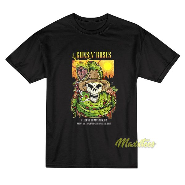 Guns N Roses Welcome To Manaus T-Shirt