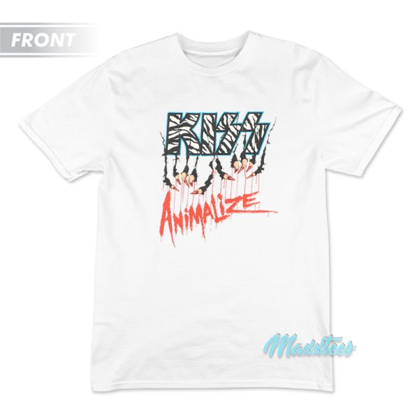 Kiss Animalize Tour 84-85 T-Shirt