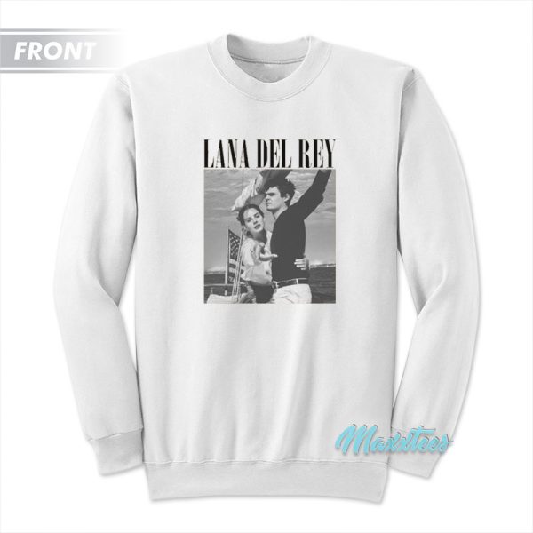 Lana Del Rey Norman Rockwell Tour Sweatshirt