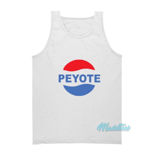 Lana Del Rey Peyote Pepsi Tank Top