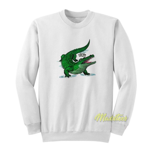 Louisiana Yard Dog Alligator Sweatshirt